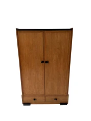 Art Deco Modernist Armoire or Wardrobe by Jan Brunott, 1920s